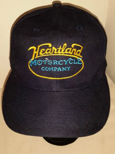 Heartland motorcycle baseball hat cap omaha, nebraska