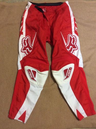 Fox racing motocross pants, mens size 34, dirtbike, euc