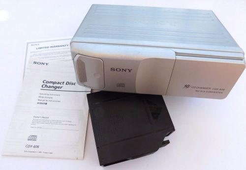 Sony cdx-606 (10) cd changer