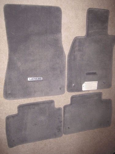 Lexus ls460 swb awd premium floor mats 4 pieces front back 2007-2011