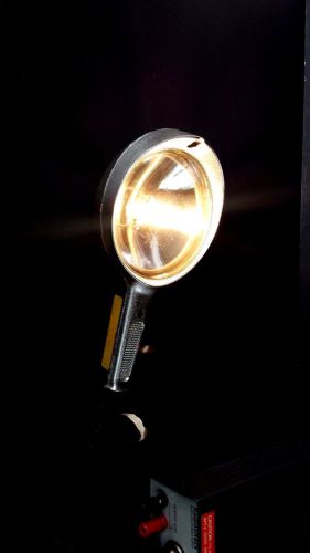 Ge general electric vintage 12 volt hand spotlamp spot light- chrome- #4416 158