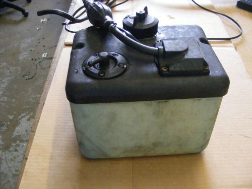Johnson oil tank sender feed remote lever