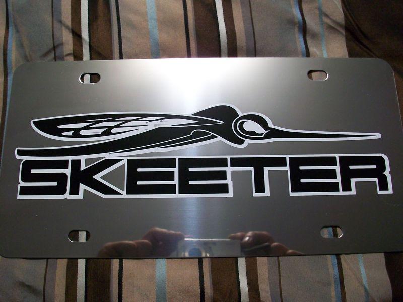 Skeeter boat license plate