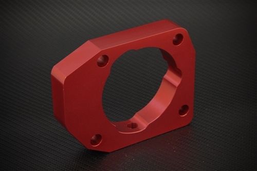 Throttle body spacer red acura cl &amp; tl-s 2001-2003 free shipping