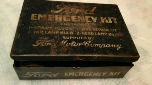 Vintage ford emergency kit