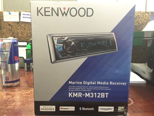 Kenwood kmr-m312bt marine digital media receiver brand new!!!
