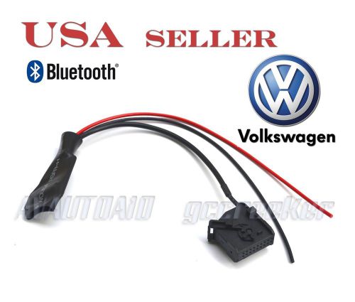 Bluetooth aux-in module for vw radio mfd2 rns rns2 18pin port to iphone ipod