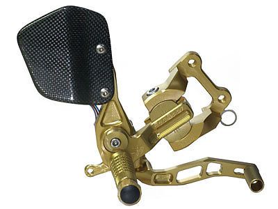Giles tooling vcr38gt rearset honda vcr-h02
