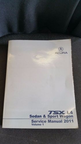 2011 acura tsx l4 service manual