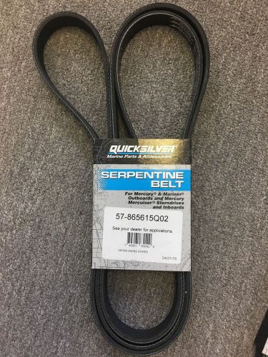 Mercruiser quicksilver 57-865615q02 serpentine belt