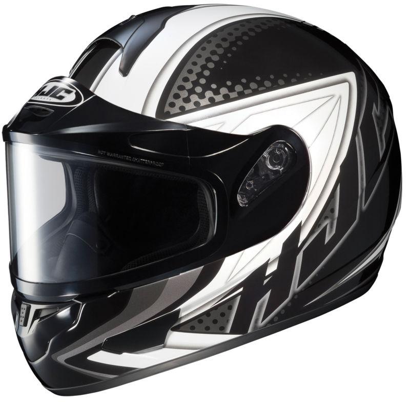 Hjc cl-16 voltage full face snowmobile helmet black size xx-large