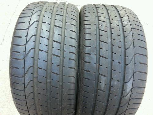 2) pirelli p-zero 255/35/19 255/35/19 tires
