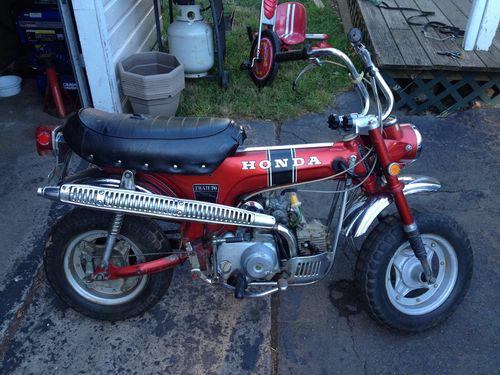 1970 honda ct70 ct 70 mini trail dirtbike runs!! local pickup in connecticut