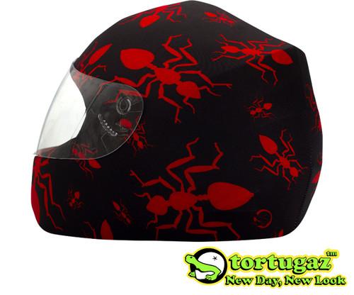 Special offer ants design tortugaz helmet cover for motorcycle full face