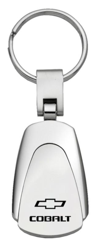 Gm cobalt chrome teardrop keychain / key fob engraved in usa genuine
