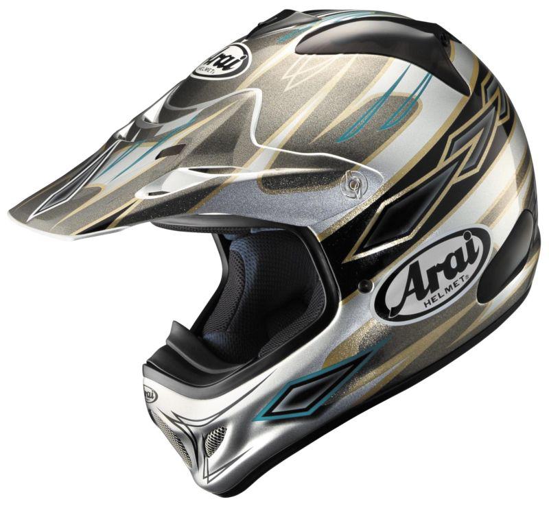 Arai visor for vx-pro3 motorcycle helmet - windham-3 gold