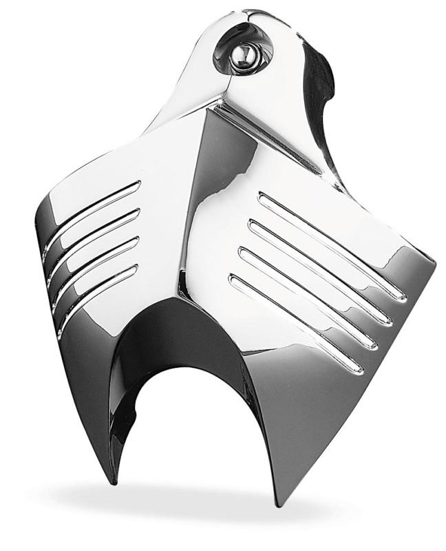 Kuryakyn v-shield horn cover - chrome  8128