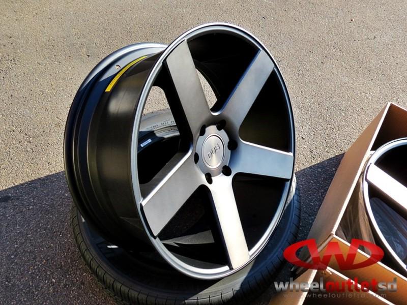 26" dub baller black/ tint wheels/tires escalade tahoe sierra yukon ford rims 24