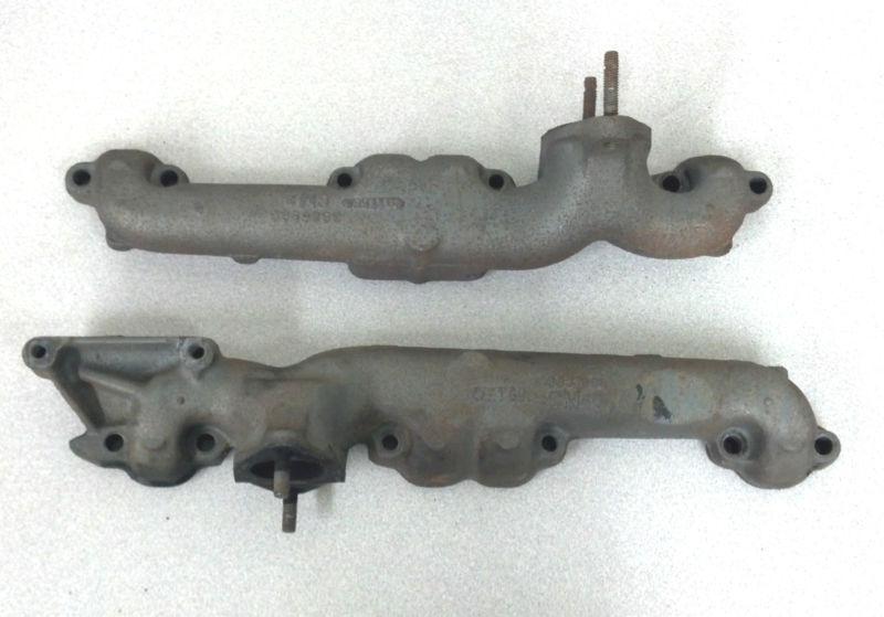 56 chevy 265 original engine cast iron exhaust manifolds bel air nomad biscayne