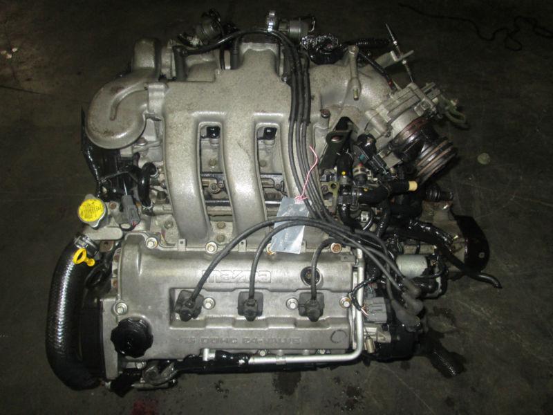 Mazda mx-6 jdm kf engine mx6 motor kfde kf-de 2.0l 2.0 liter v6 curved neck cn