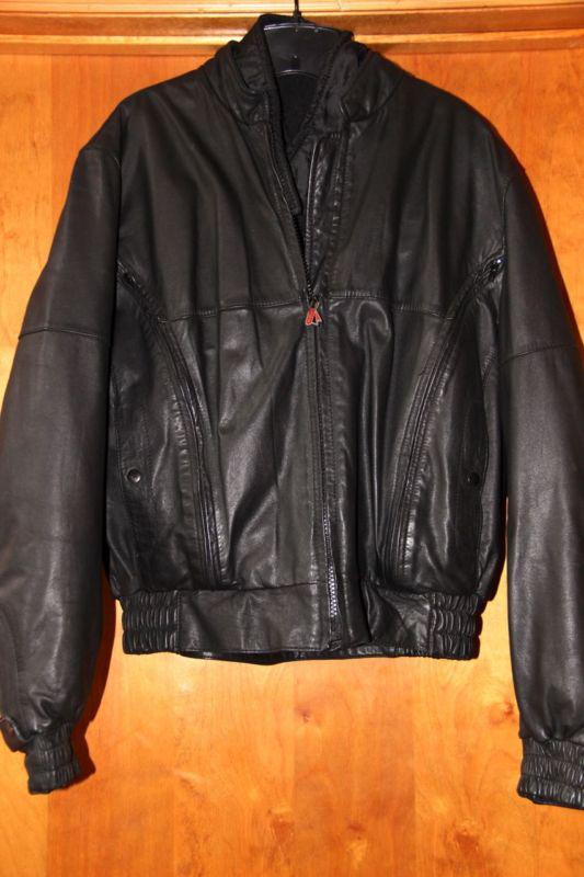 Hein gericke firstgear ladies leather motorcycle jacket - size large