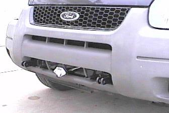Blue ox bx2158 base plate f/ford escape 2wd 5 spd 01-04