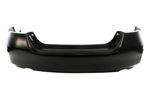 Replace ho1100233pp - 06-07 honda accord rear bumper cover factory oe style