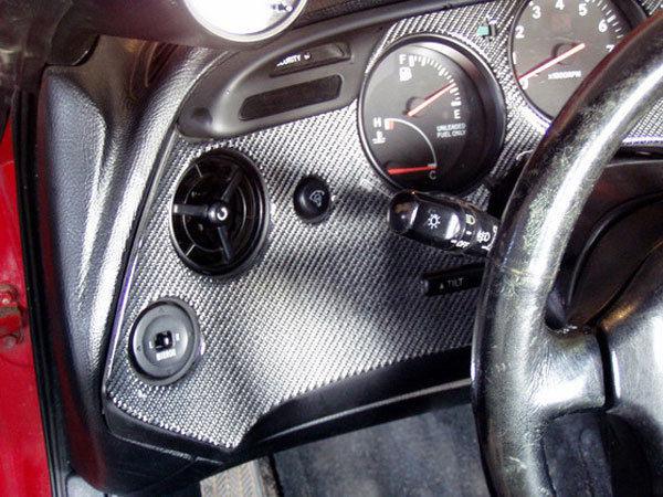 Toyota solara 07-08 real carbon fiber dash kit trim parts for interior