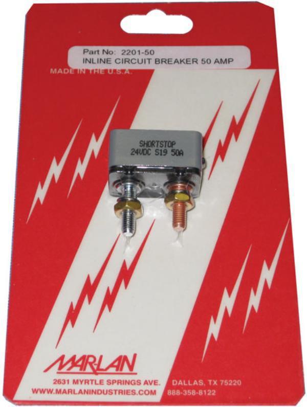 Mar-lan circuit breaker 50a 2201-50c