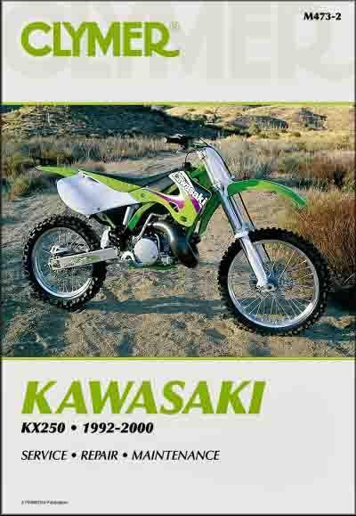 Kawasaki kx125 repair shop manual 1992 1993 1994 1995 1996 1997 1998 1999 2000