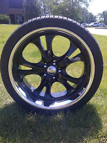 22" rims tires wheels combo charger 300c magnum ford nr