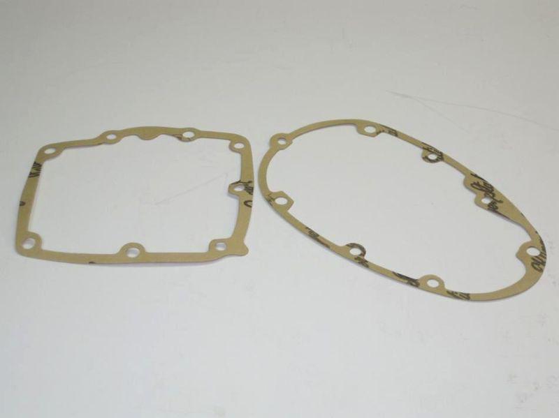 Pre-unit inner and outer gearbox cover gaskets triumph 650 trans gasket pair
