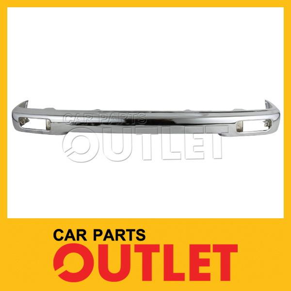 95-97 toyota tacoma front face bar chrome steel 2wd new