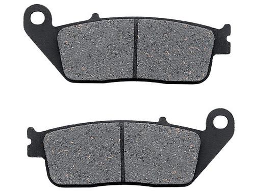 Front carbon kevlar organic nao disc brake pads for 2006-2009 daelim s2-250