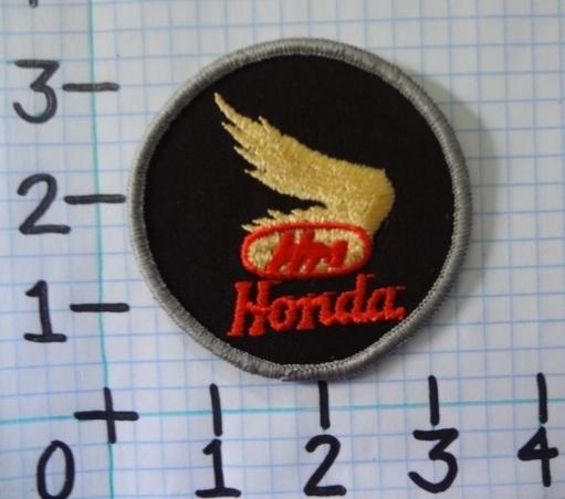 Vintage nos honda motorcycle patch from the 70's 019