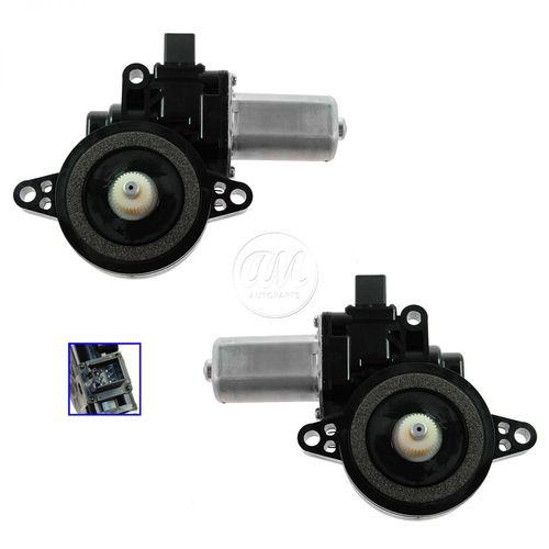 Power window motor front lf rf driver passenger pair auto down for 09-10 mazda 6