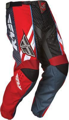 Fly racing f-16 race motocross pants red black size us 24