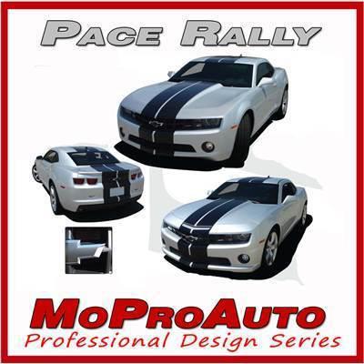 Pace rally 2010 camaro racing stripes decals - premium 3m vinyl ls 634