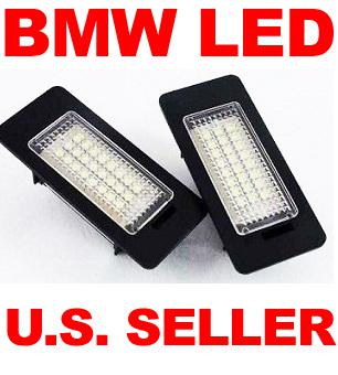 Bmw license plate led lamp error free direct fit e90/e91 e92 e93 3series 335is 
