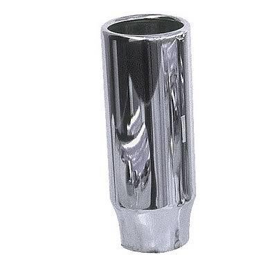 Hedman hot tips chrome exhaust tip 2 1/2" inlet weld-on 3" outlet 17113