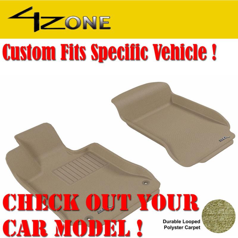 Mercedes-benz c-class (w204) molded car carpet auto floor mat front seats all
