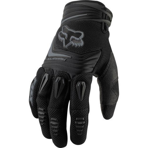 Black l fox racing polarpaw gloves 2013 model