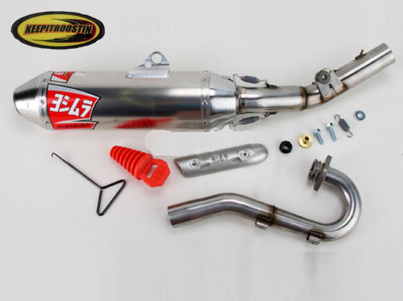 Yoshimura rs-2 competition pipe and header for honda crf 250 r 2004-2005 crf250