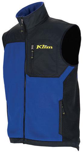 2014 klim men's everest mid layer snowmobile vest blue m