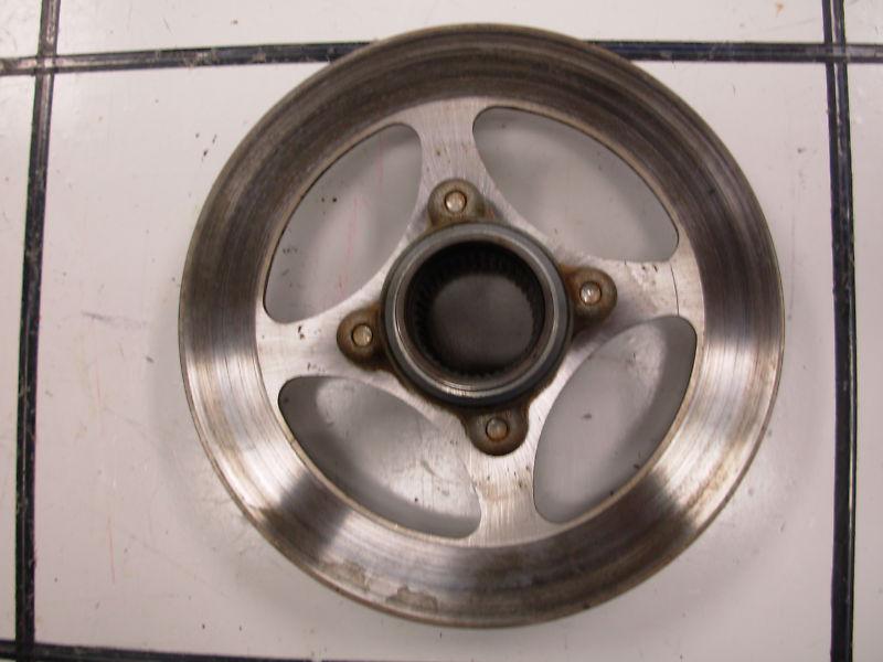 Rear brake rotor disc axle hub collar 2006 - 2008 yfz450 yfz 450 raptor 700 yfm