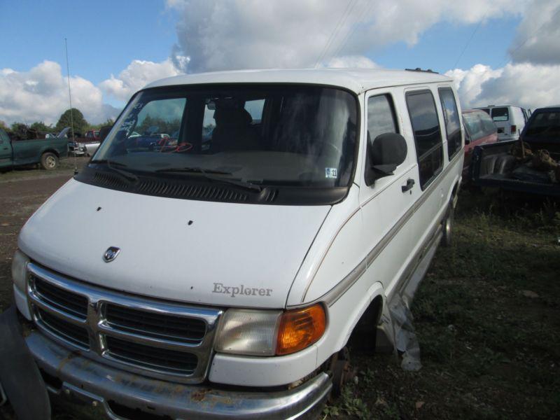 Right headlamp assembly dodge van (full size) 2001