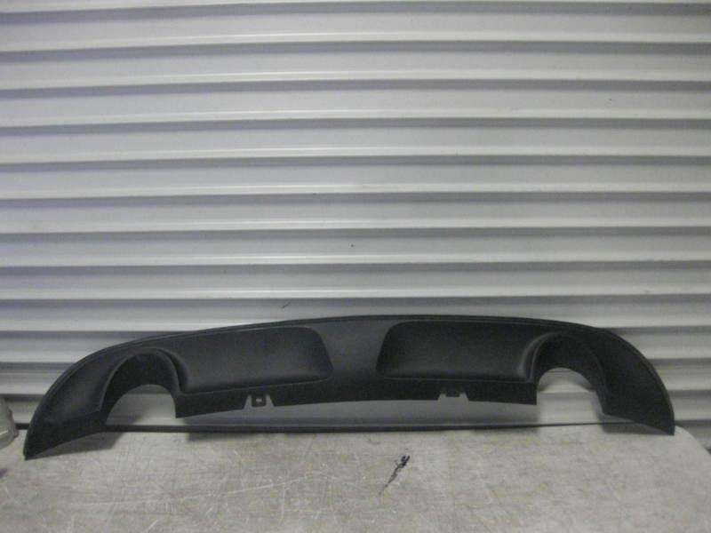 2010-2012 ford fusion 3.0l v6 oem rear bumper valance dual exhaust factory  