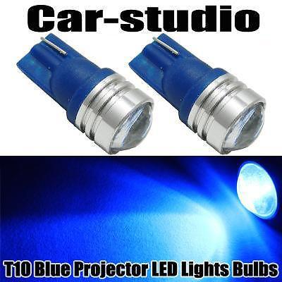 2x high power blue t10 2821 168 920 projector led bulbs vehicle lights [11b]