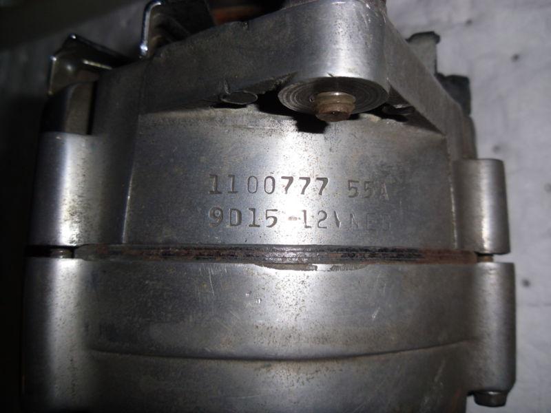 1969 1100777 9d15 dated alternator olds cutlass 442 400 engine