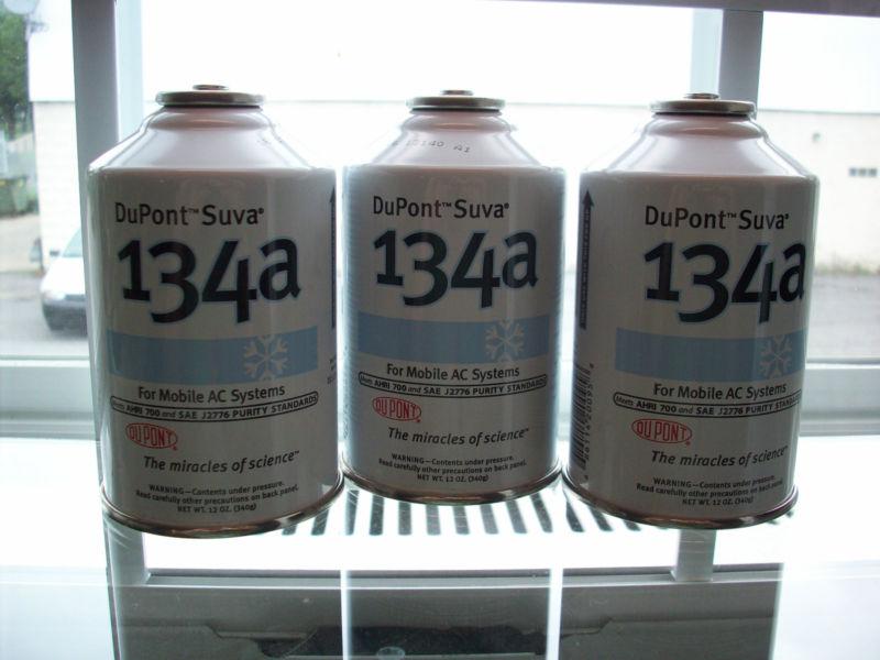 Dupont suva r-134a 134a refrigerant 12 new 12oz cans made in the usa 